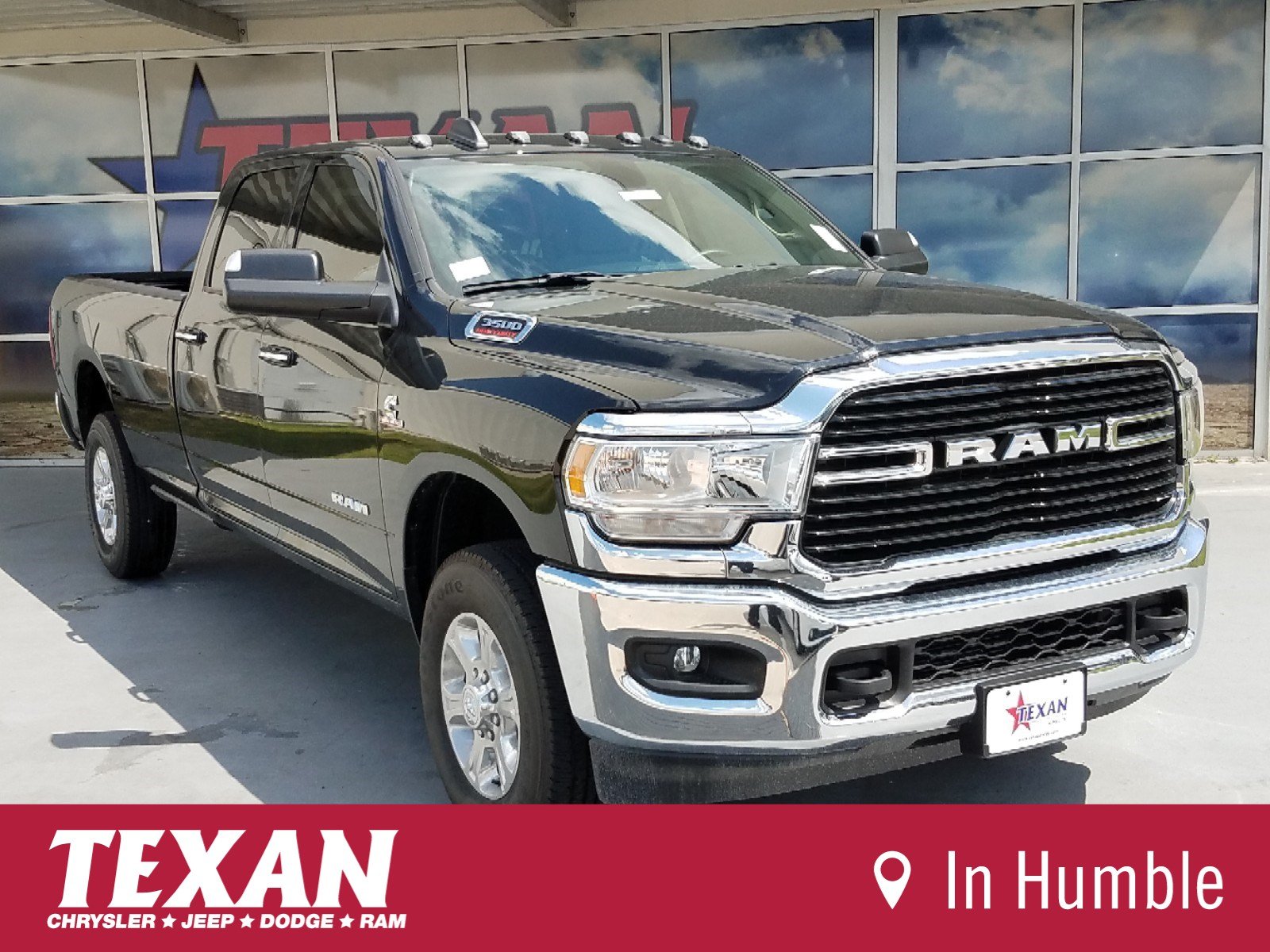 New 2019 Ram 3500 Big Horn Crew Cab In Humble Dt4124 Texan